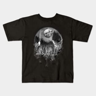 Man in the Moon Kids T-Shirt